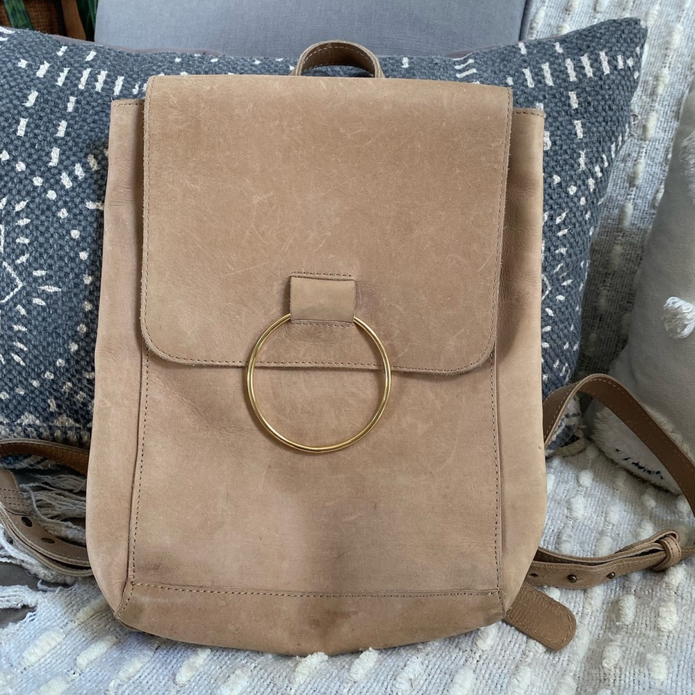 {Able} Leather Backpack - image 1